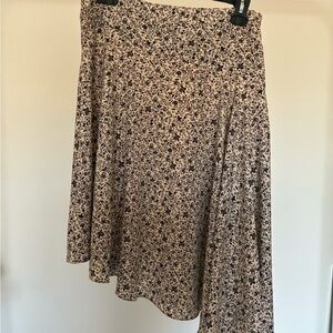 Joie Floral Print Asymmetrical Women's Skirt
